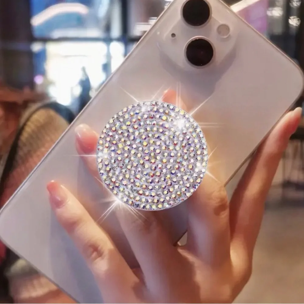 💍🤑💎Stylish, Diamond Luxury Cell Phone Push-Pull Phone Stand